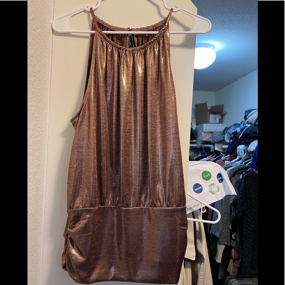 Gold Shimmery Blouse